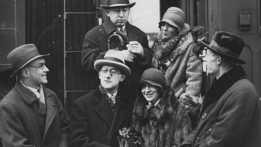 Od lewej: Jarosław Iwaszkiewicz, Jan Lechoń, Antoni Słonimski i Kazimierz Wierzyński. Fot. Iwaszkiewicz/ Narodowe Archiwum Cyfrowe
