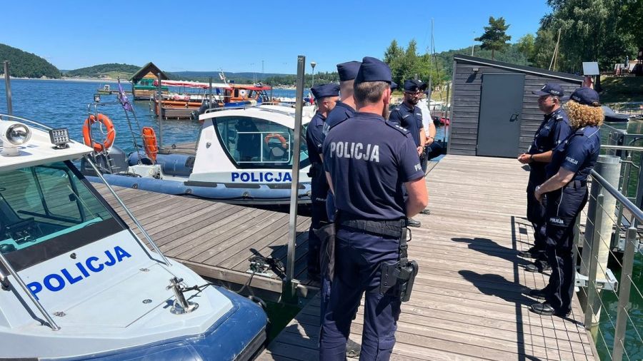 Sezonowy posterunek policji w Polańczyku rozpoczął pracę