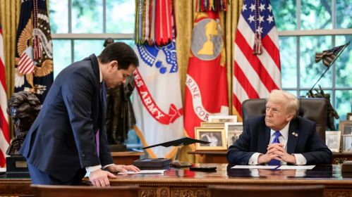 Marco Rubio i Donald Trump. Zdj. whitehouse.org