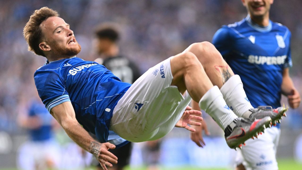 Zespół Spartaka Trnawa przed jednym z meczów towarzyskich (fot. Getty).