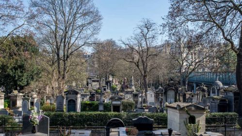 Могілкі Манмартр у Парыжы. Фота: paris.fr