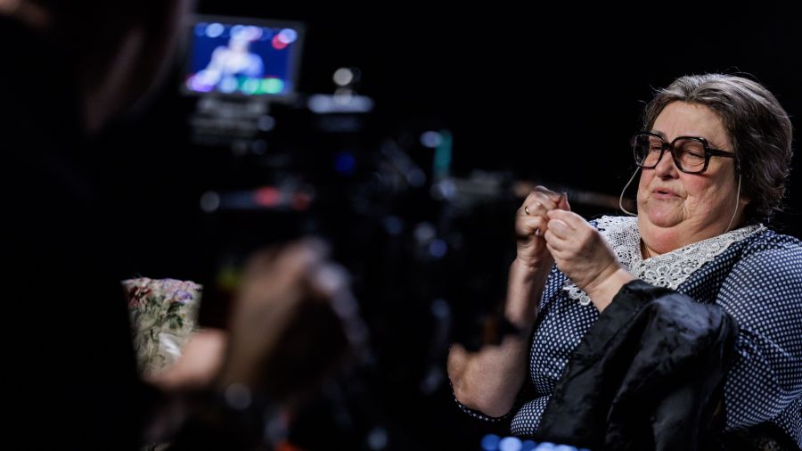 Plan zdjęciowy Teatru Telewizji. Fot. Przemysław Jendroska 