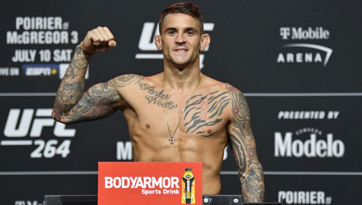 Dustin Poirier stanie przed drugą szansą sięgnięcia po pas wagi lekkiej UFC (fot. Getty) Dustin Poirier stanie przed drugą szansą sięgnięcia po pas wagi lekkiej UFC (fot. Getty)