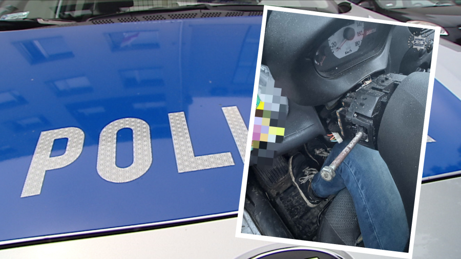 Samochód został odholowany na parking strzeżony. Fot. Śląska Policja | slaska.policja.gov.pl