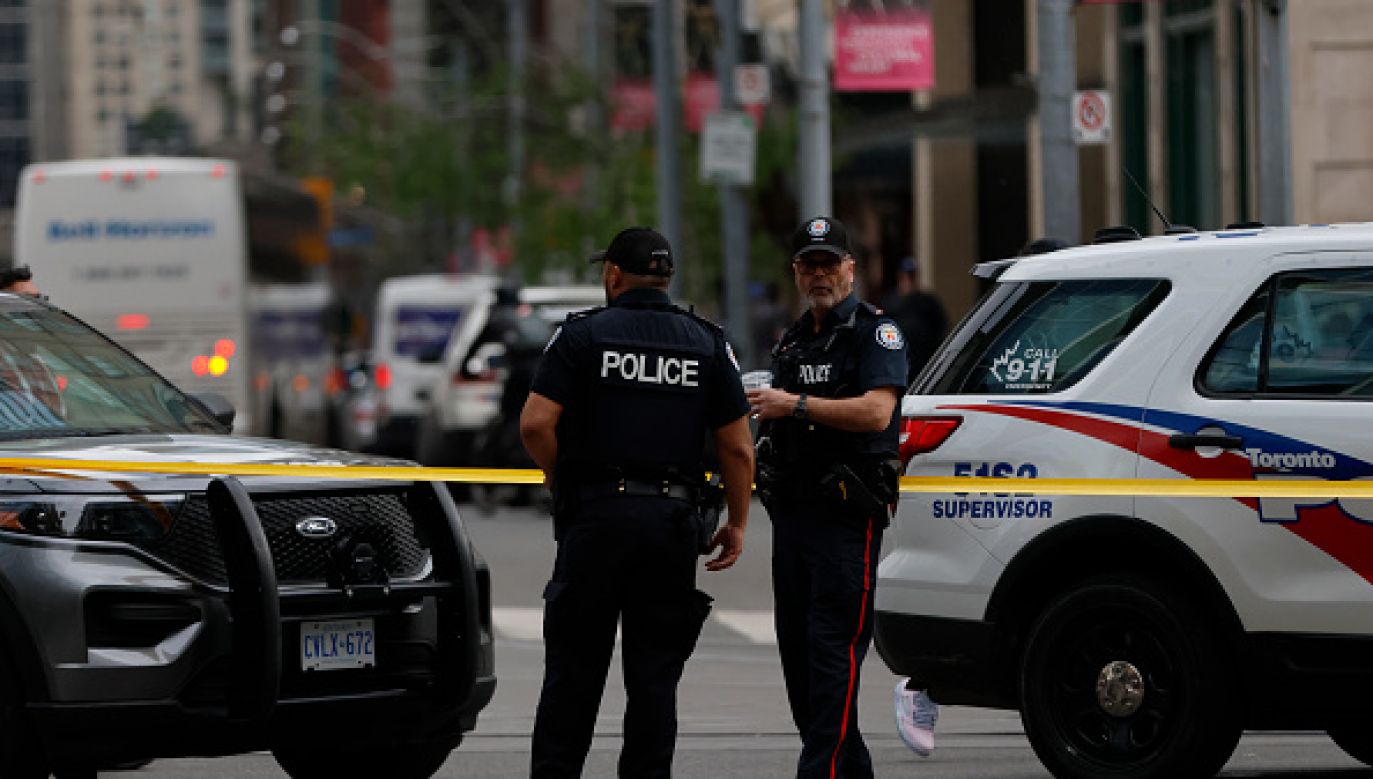 Policja w Toronto (fot. Getty Images)