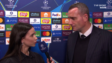 Trener Club Brugge w wywiadzie po meczu z Barceloną – TVP Sport