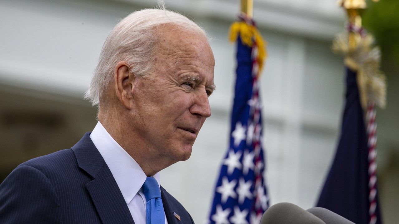 Prezydent USA Joe Biden (fot. PAP/EPA/TASOS KATOPODIS / POOL) Prezydent USA Joe Biden (fot. PAP/EPA/TASOS KATOPODIS / POOL)