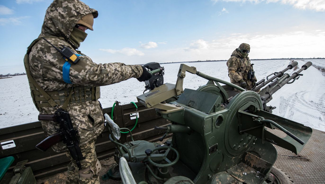 Ukraińcy już prawie rok bronią się przed rosyjską agresją (fot. PAP/Vladyslav Musiienko)
