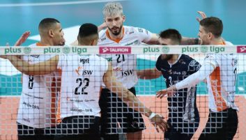 Zawodnicy Jastrzębskiego Węgla (fot. PAP/Zbigniew Meissner) Zawodnicy Jastrzębskiego Węgla (fot. PAP/Zbigniew Meissner)