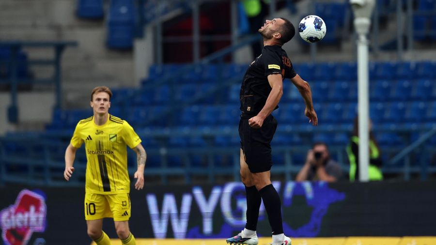Ekstraklasa: Zagłębie remisuje w Krakowie. Dwa gole w ostatnich minutach spotkania