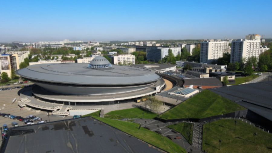 Spodek będzie areną wszystkich grupowych spotkań Polaków. Fot. TVP3 Katowice