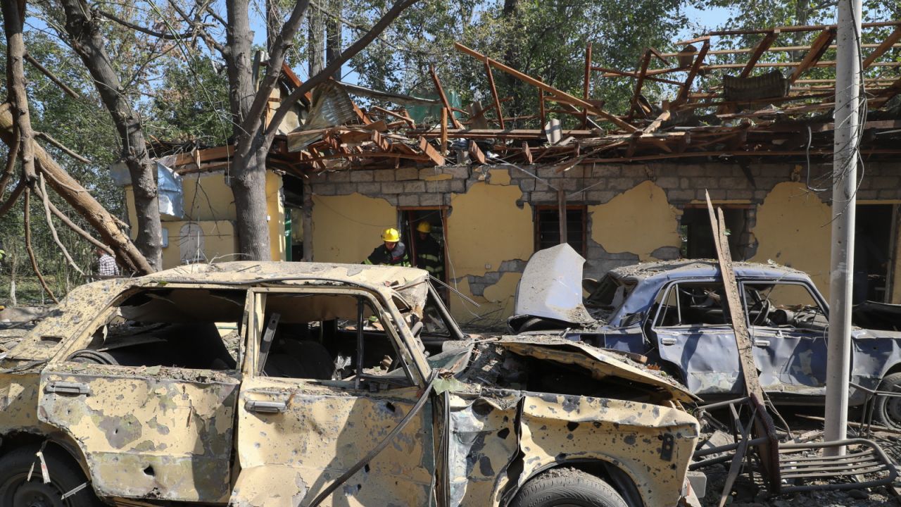 Karabach to kontrolowana i zamieszkana przez Ormian enklawa na terytorium Azerbejdżanu (fot. EPA/AZIZ KARIMOV) Karabach to kontrolowana i zamieszkana przez Ormian enklawa na terytorium Azerbejdżanu (fot. EPA/AZIZ KARIMOV)