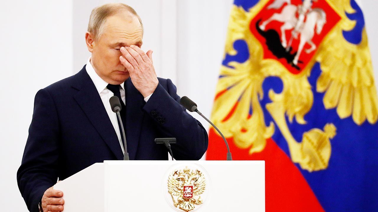 Prezydent Rosji Władimir Putin (fot. PAP/EPA/YURI KOCHETKOV)