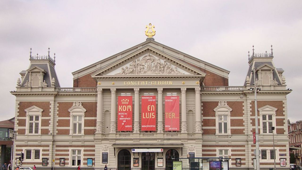 Concertgebouw w Amsterdamie (fot. Getty Images/  Jordan McAlister)