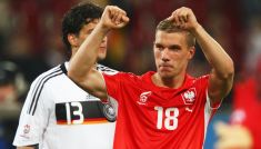 Lukas Podolski (fot. Getty)