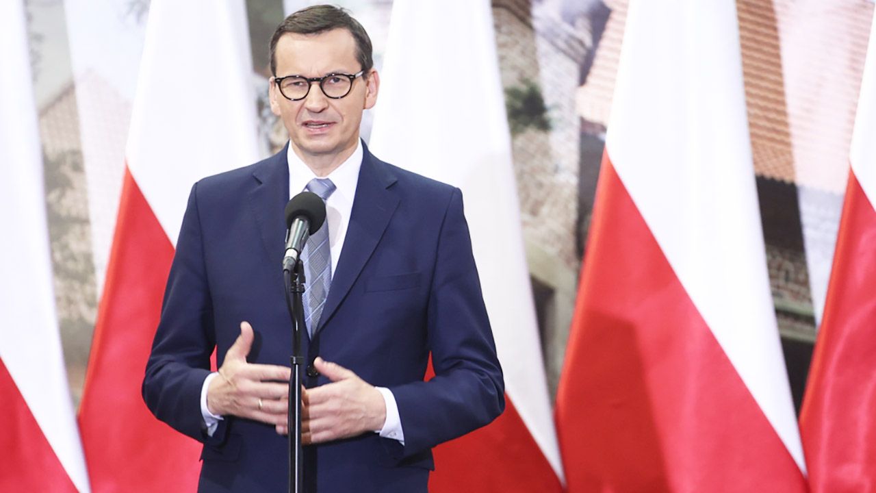 Premier Mateusz Morawiecki (fot. PAP/Łukasz Gągulski)