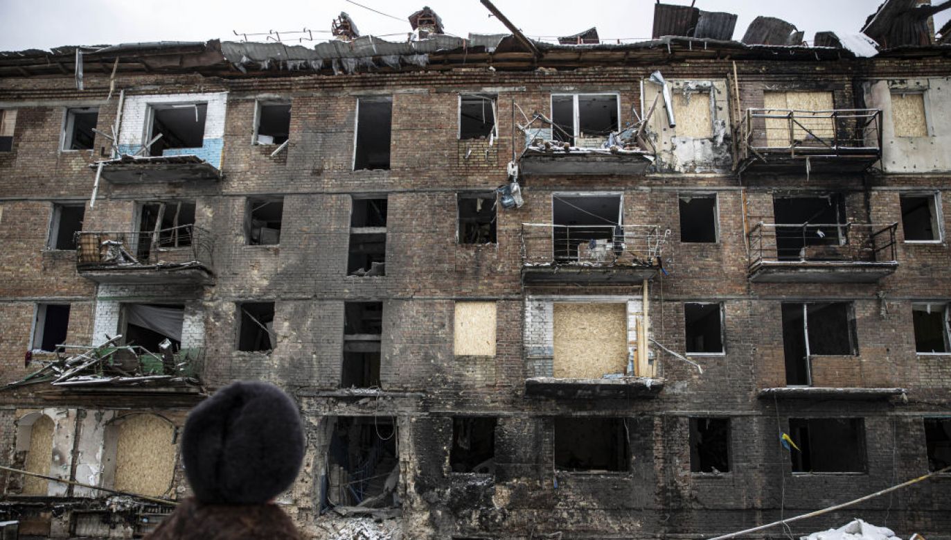 Niemcy chcą odbudowywać zniszczoną Ukrainę. Polacy również... (Fot. Metin Aktas/Agencja Anadolu; Getty Images)