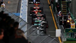 Zdjęcie z kwalifikacji do wyścigu o GP Australii (fot. Getty Images)