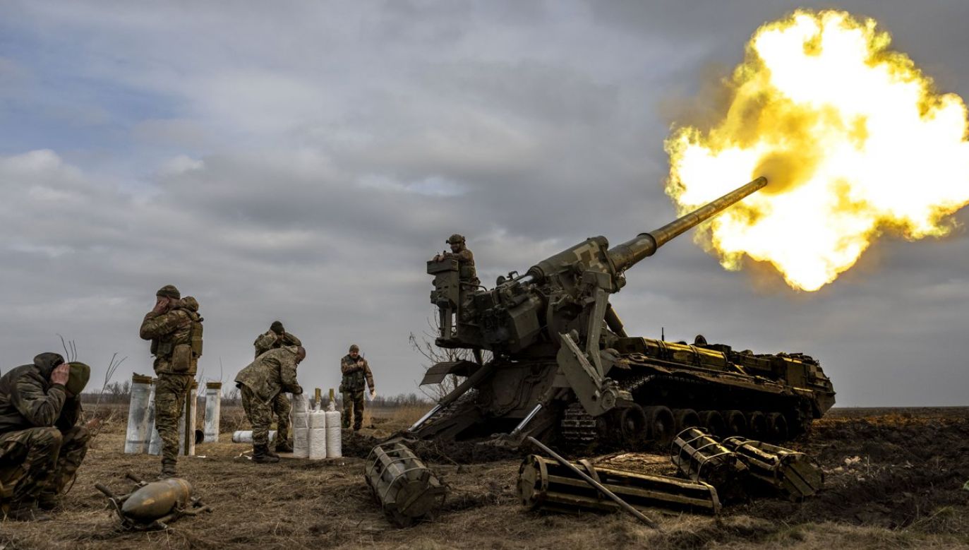Ukraińcy dzielnie bronią się w rejonie Bachmutu (fot. Muhammed Enes Yildirim/Anadolu Agency via Getty Images)