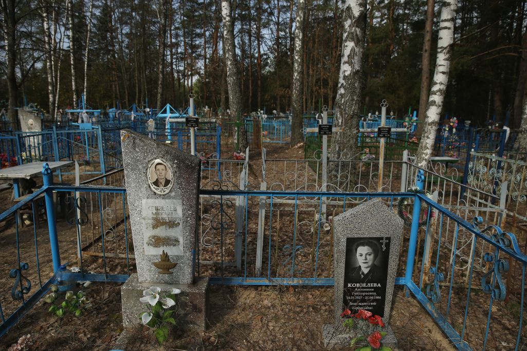 Вясковыя могілкі ў Бесядзі, Беларусь. 6 красавіка 2016 года. Здымак мае ілюстрацыйны характар. Фота: Sean Gallup / Getty Images