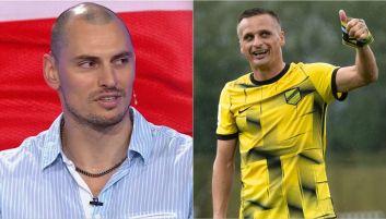 Zbigniew Bartman i Sławomir Peszko (fot. TVP / 400mm.pl)