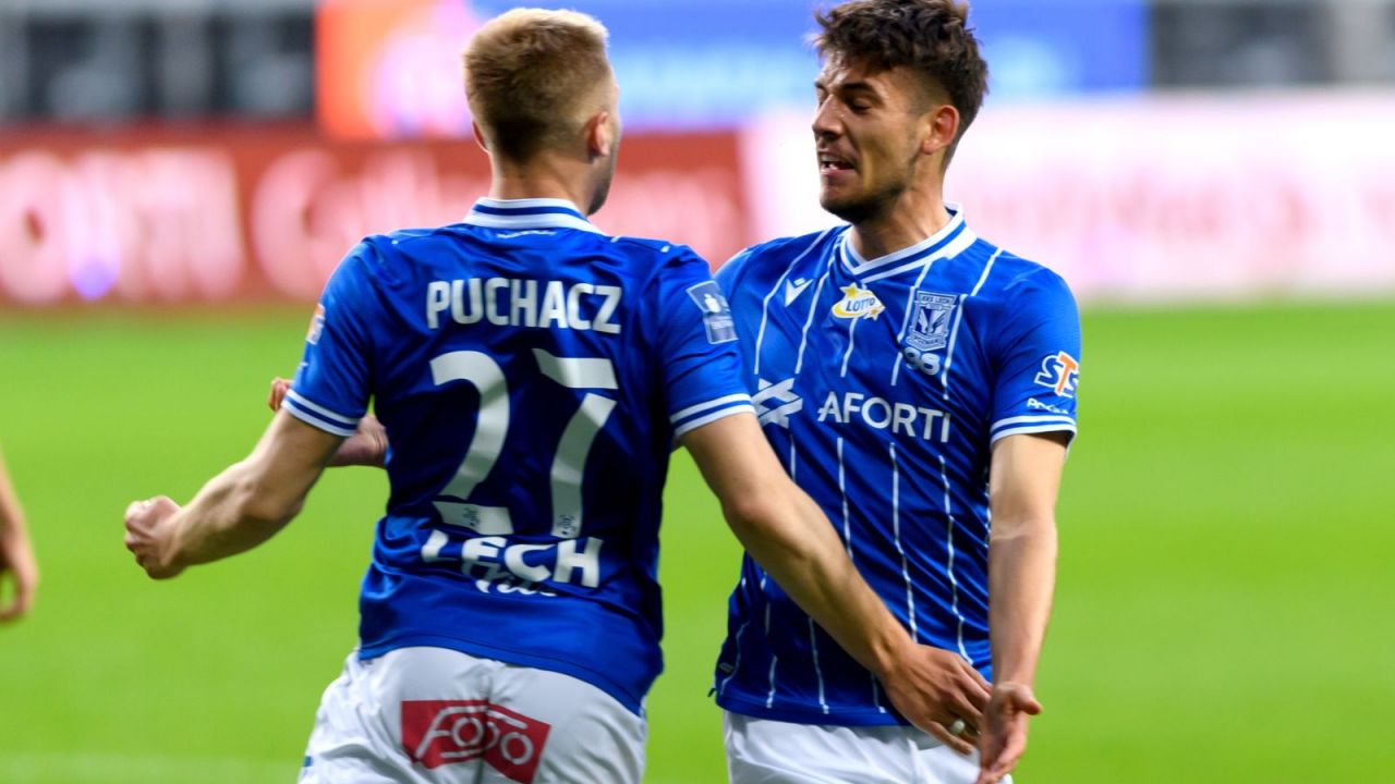 Tymoteusz Puchacz, Jakub Moder (fot. PAP)