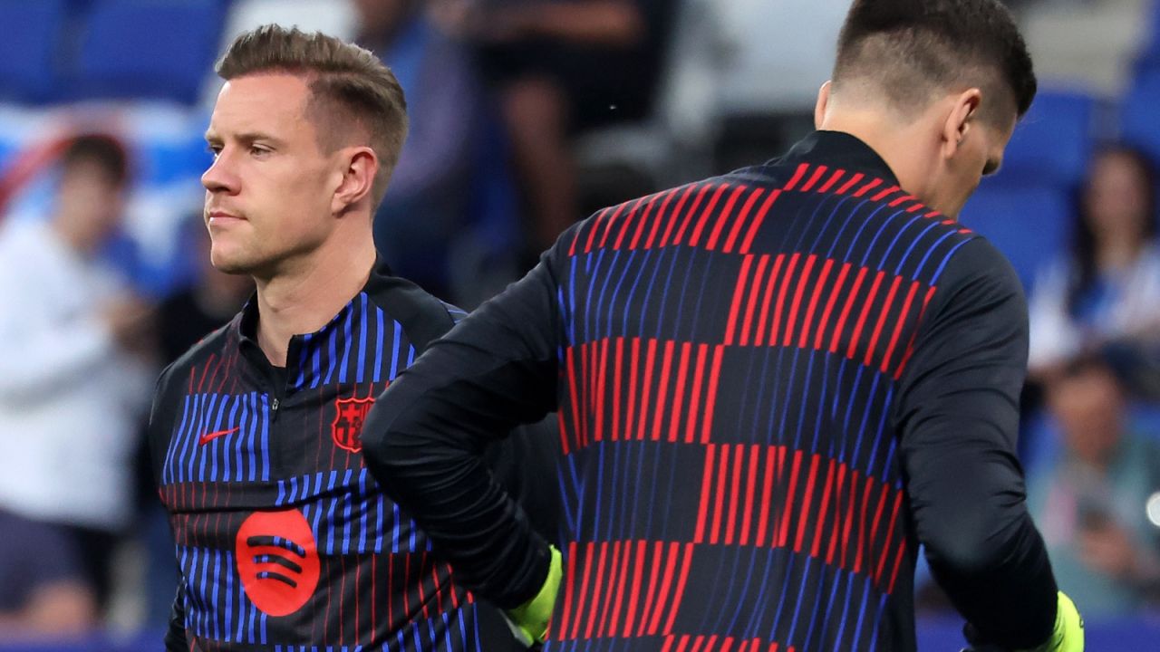 Marc-Andre ter Stegen i Wojciech Szczęsny (fot. Getty)