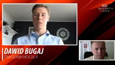 Dawid Bugaj w rozmowie z Michałem Zawackim (fot. TVP)