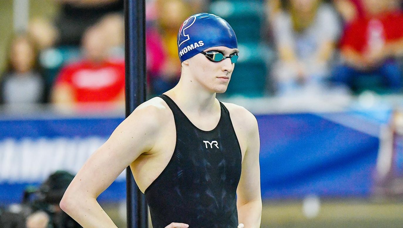 Lia Thomas. Pierwsza transpłciowa pływaczka, która zwycięzyła w NCAA Division 1 (fot. Rich von Biberstein/Icon Sportswire via Getty Images)