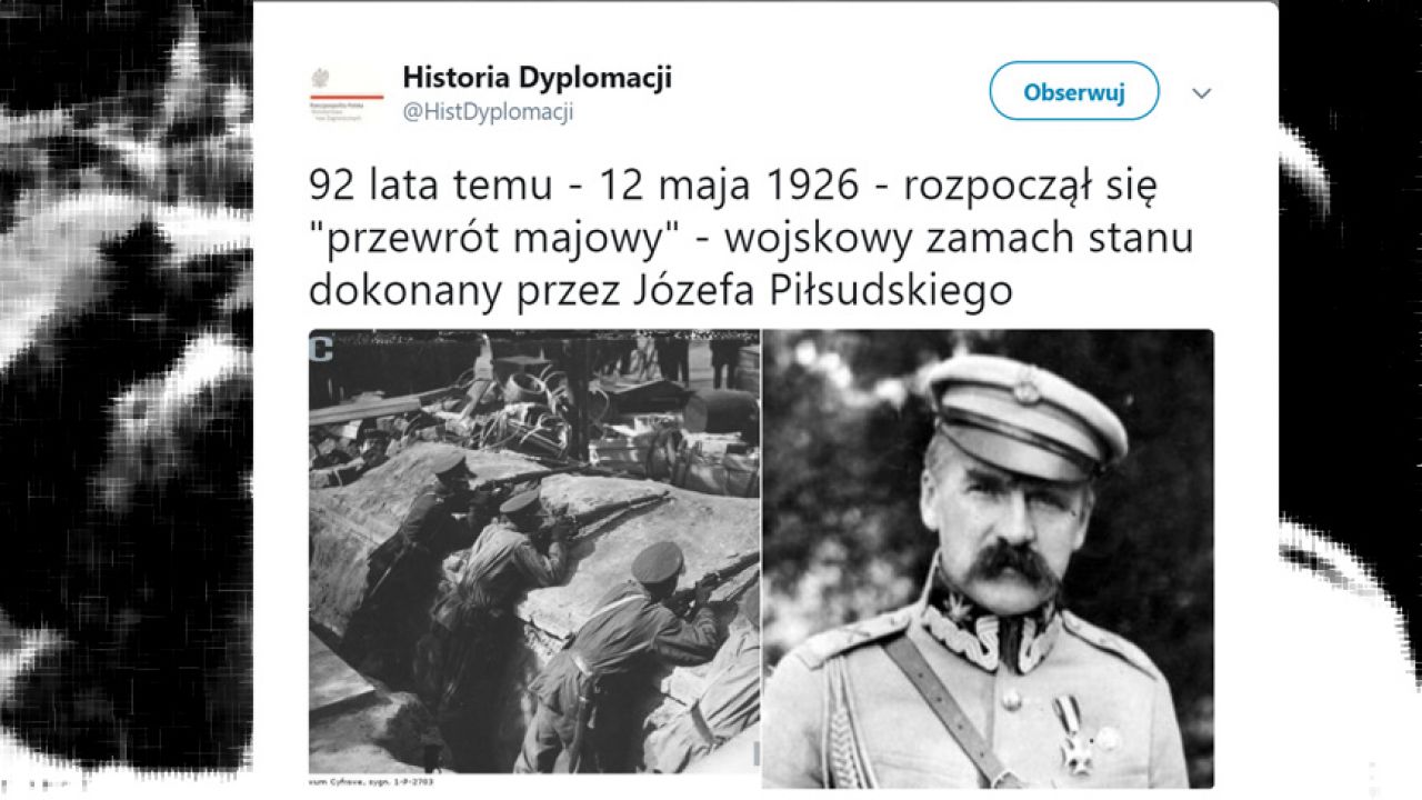Przyczyny I Przebieg Zamachu Majowego Rocznica śmierci Józefa Piłsudskiego i zamachu majowego - tvp.info