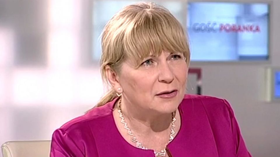 Małgorzata Gosiewska w programie „Gość poranka” TVP Info ...