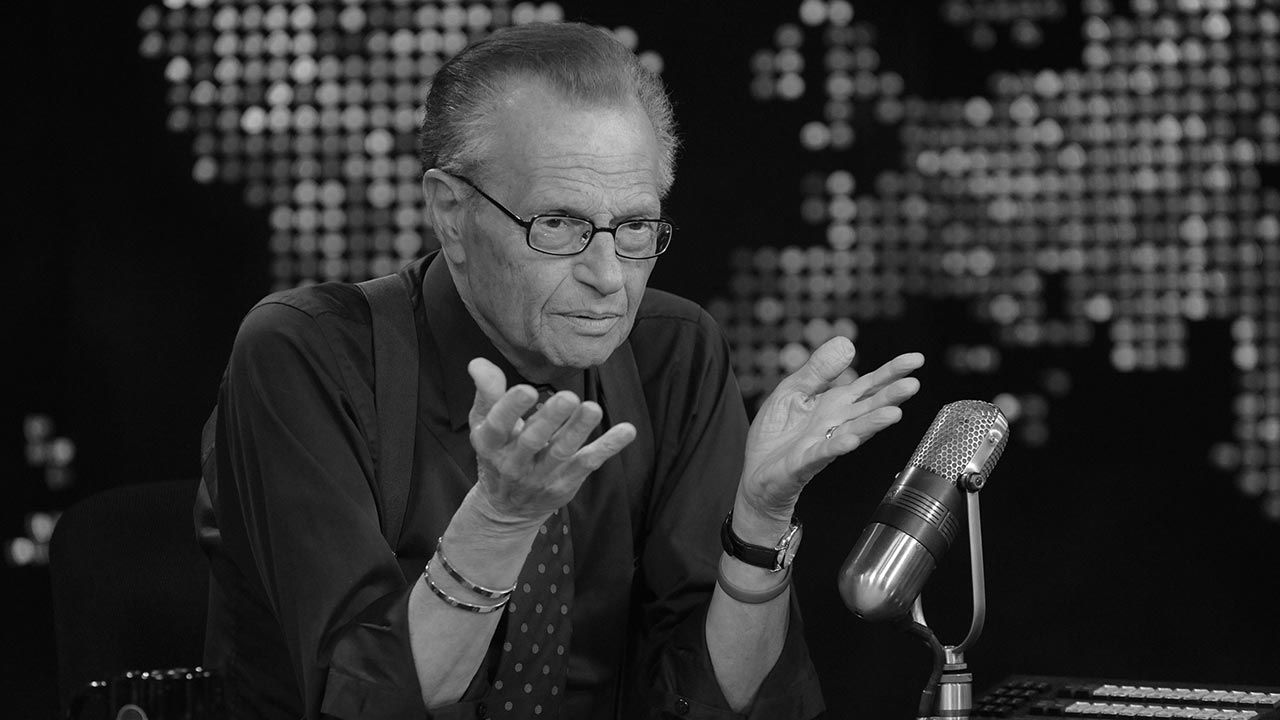 Larry King (fot. GettyImages) Larry King (fot. GettyImages)