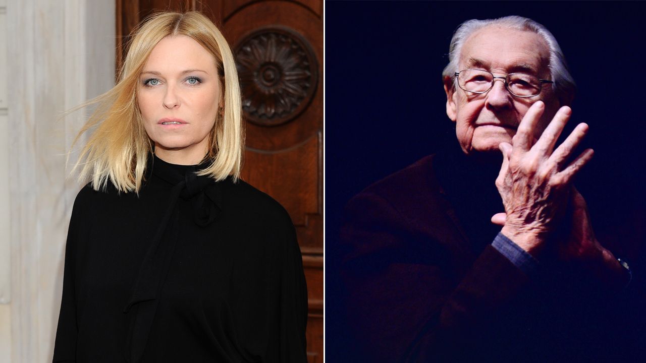 Paulina Młynarska, Andrzej Wajda (fot. arch. PAP/StrefaGwiazd/Marcin Kmieciński) Paulina Młynarska, Andrzej Wajda (fot. arch. PAP/StrefaGwiazd/Marcin Kmieciński)