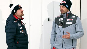 Adam Małysz i Michal Doleżal (fot. Getty Images) Adam Małysz i Michal Doleżal