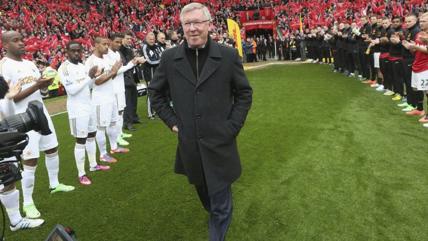 Sir Alex Ferguson – wieloletni trener Manchesteru United (fot. Getty Images)