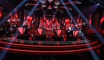 Trenerzy zaczęli kompletować swoje drużyny podczas Przesłuchań w ciemno (fot. Jan Bogacz/TVP)