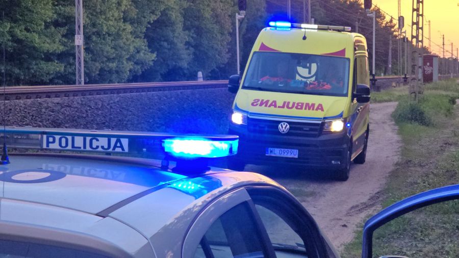 Do zdarzenia doszło w godzinach wieczornych / fot. Tomasz Zieliński, TVP3 Warszawa