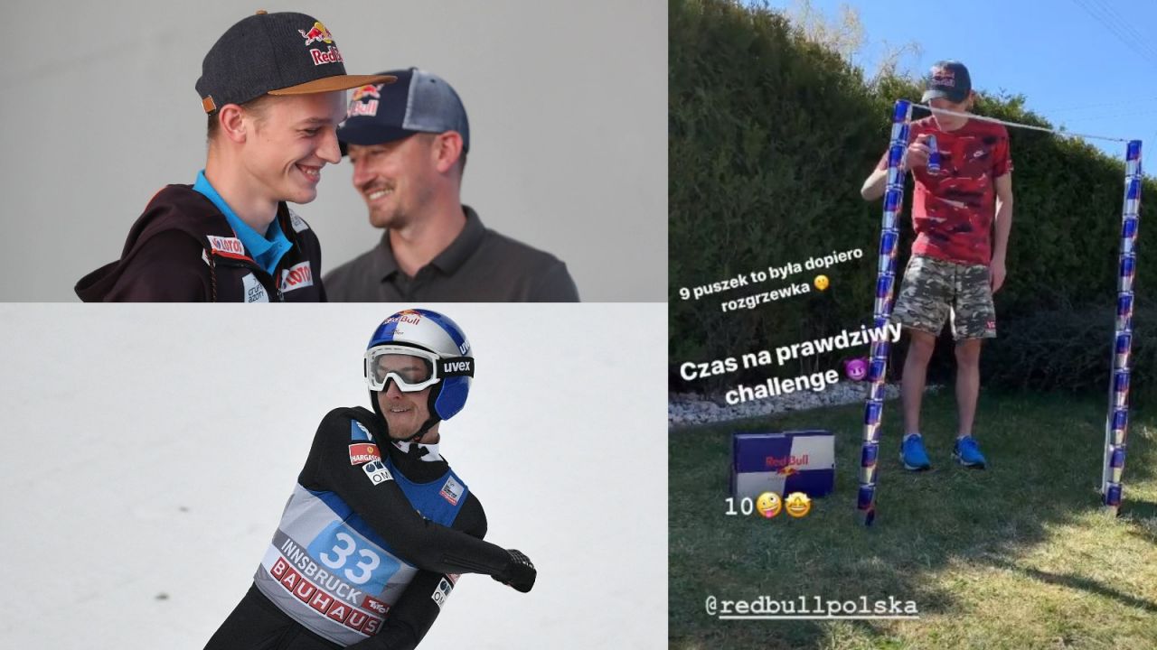 Tomasz Pilch poprawił rekord należący do Gregora Schlierenzauera (fot. PAP/Instagram)