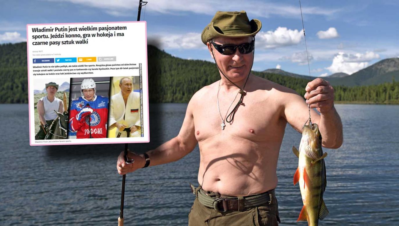Onet zachwycony pozapolitycznym życiem Władimira Putina (fot. Alexei Nikolsky\TASS via Getty Images)
