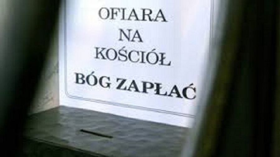 Skarbona kościelna. Zdjęcie ilustracyjne - Małopolska Policja