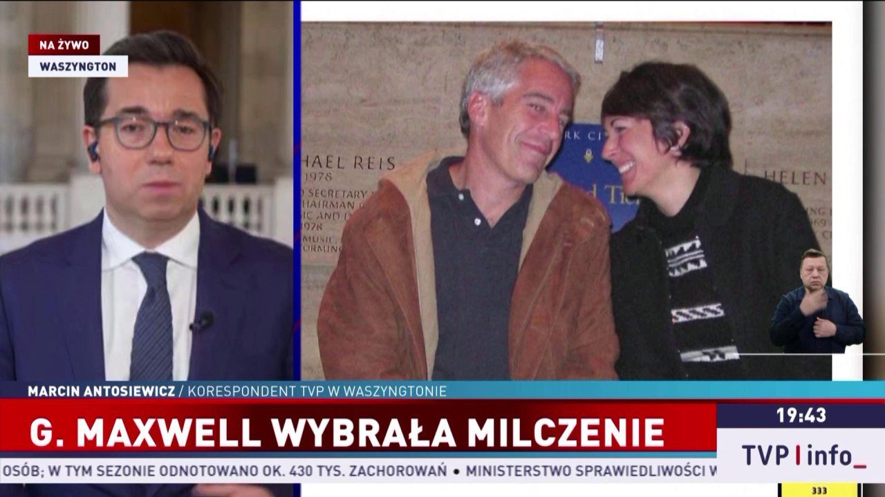 Afera Jeffreya Epsteina. Ghislaile Maxwell chce ułaskawienia