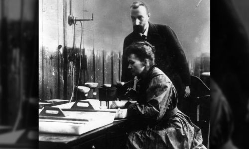 Pierre i Maria Curie (fot.  Central Press/Getty Images)