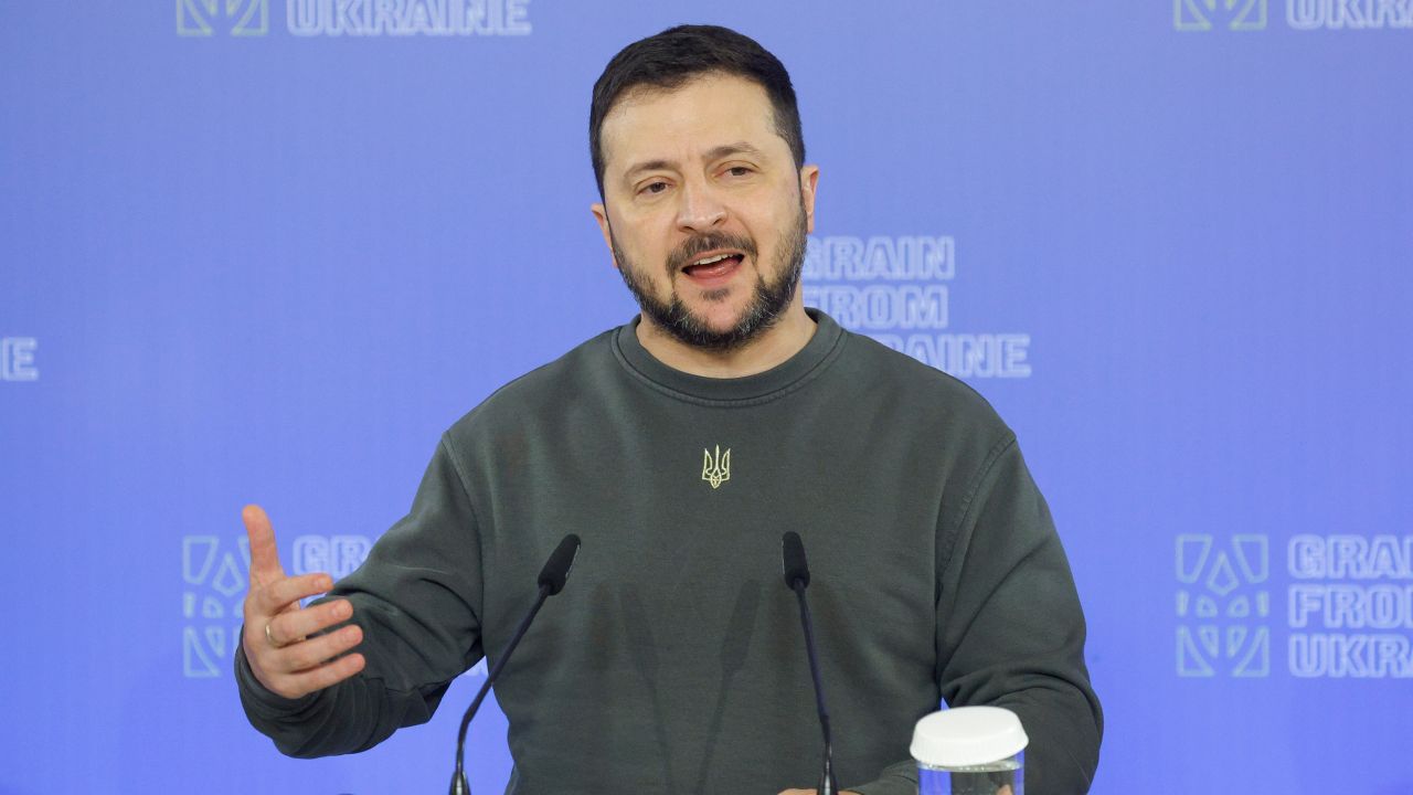 Ukraine needs more air defense to protect grain exports: Zelenskyy