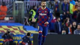 Gerard Pique w barwach FC Barcelona (fot. Getty Images)