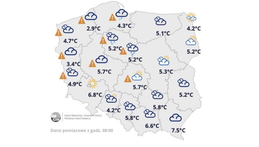 Pogoda W Polsce Prognoza Pogody Na Niedziele 29 Marca 2020 Roku Dzien Dobry Tvn