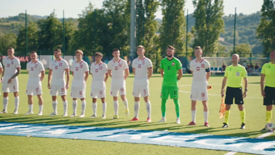 Piłkarska reprezentacja Dolnego Śląska zajęła drugie miejsce na finałowym turnieju UEFA Regions Cup w San Marino (fot. TVP3 Wrocław)