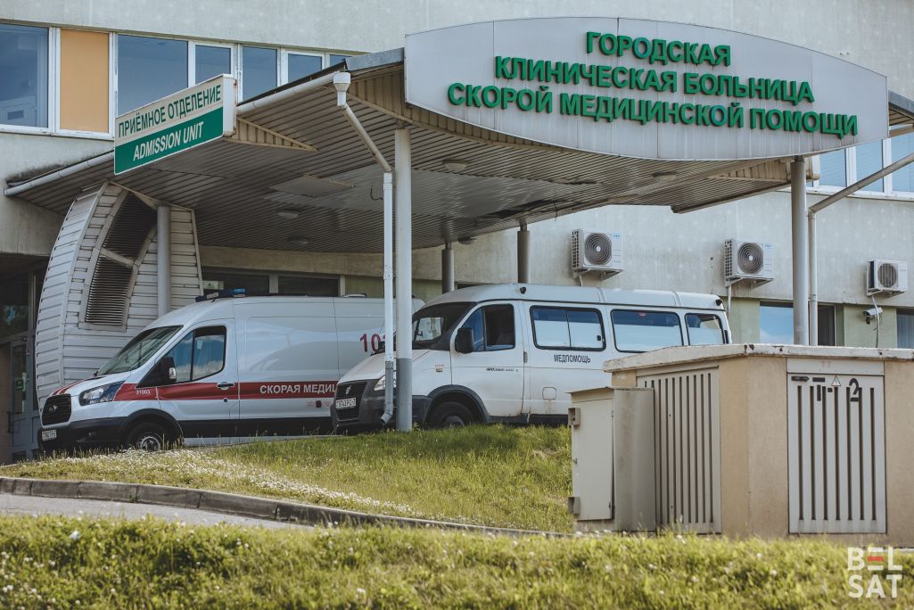 Скорая медицинская помощь, 103, неотложная помощь, медпомощь, Минск, Беларусь (Фота: Белсат)