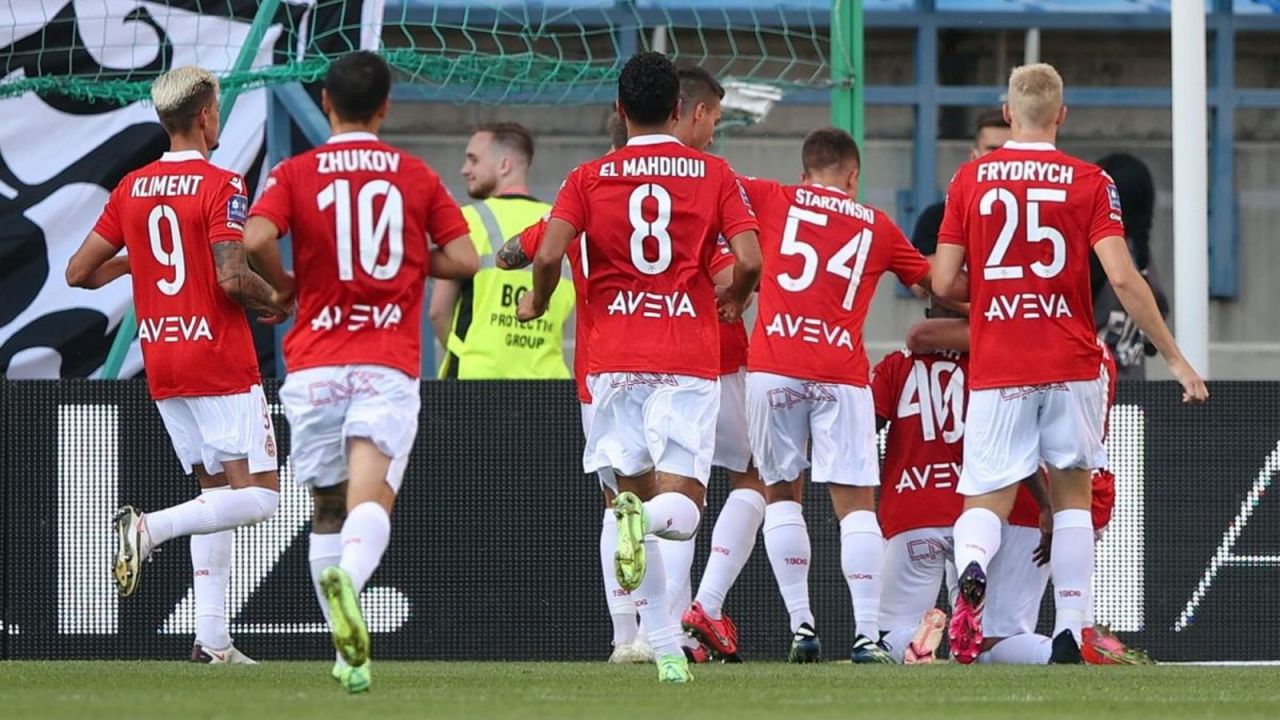 Wisła Kraków liderem po pierwszej kolejce PKO Ekstraklasy (fot. PAP)