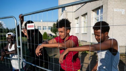 Migrants who illegally entered Lithuania