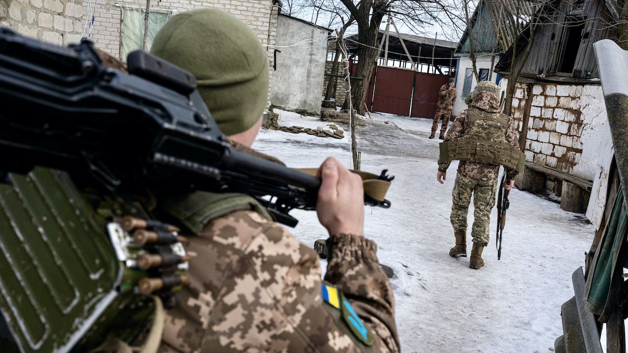 Na początku kwietnia może nastąpić druga fala ofensywy przeciwko Ukrainie? (fot. Stringer/Anadolu Agency via Getty Images)